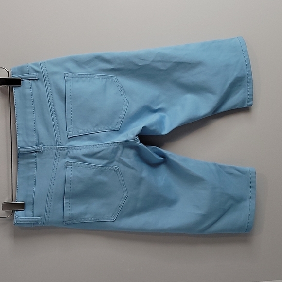 Liverpool Prudence's Pedal Pusher Julia blue skinny capris / bermuda shorts 4 - Picture 5 of 10